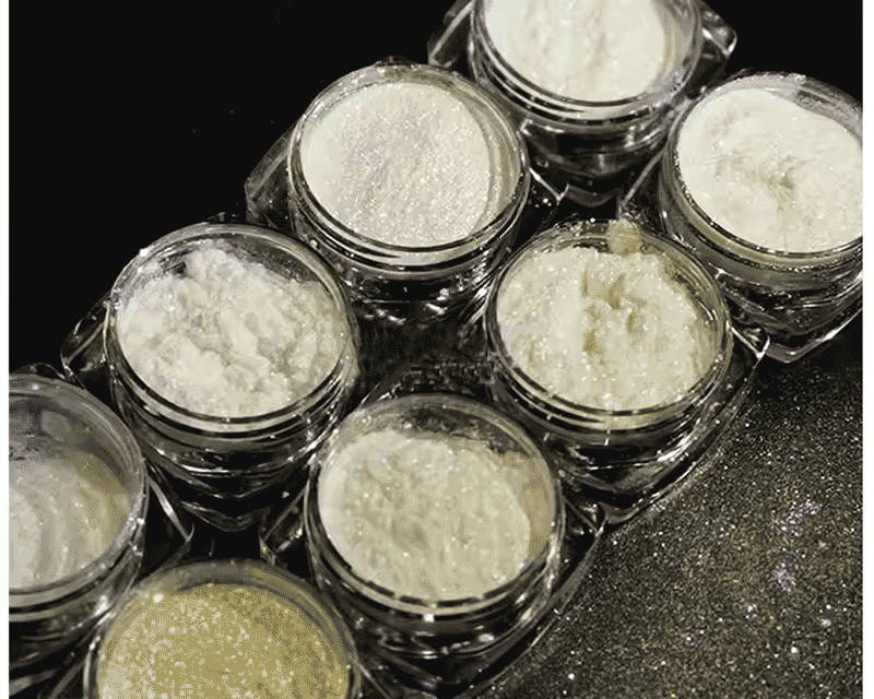 DP09 white shimmer pearl mica chameleon pigment