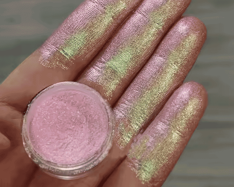 DP04 diamond luster flash pink synthetic mica pearl pigment